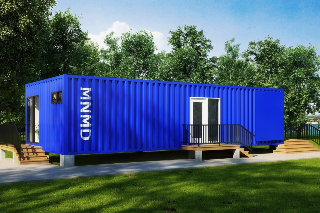Nhà xây dựng từ các khối thùng container tiết kiệm chi phí