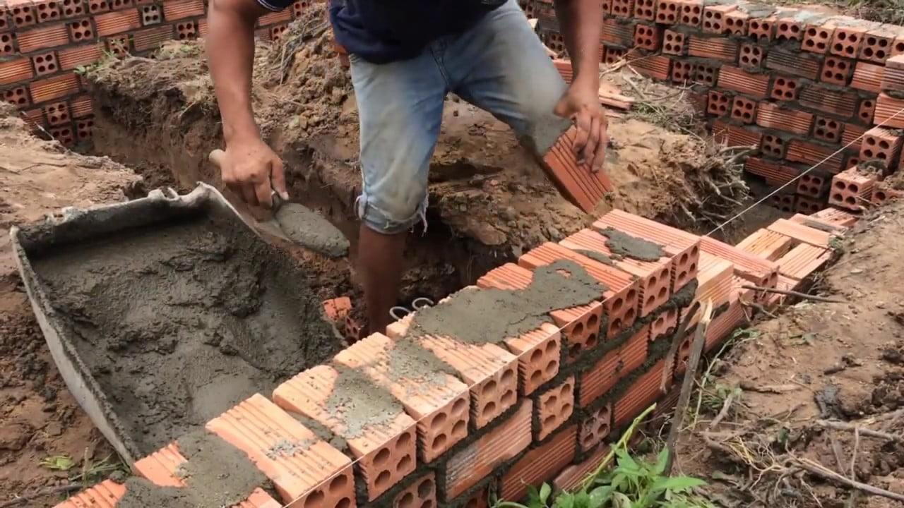 Trình tự khi xây gạch phải đảm bảo theo các bước sau